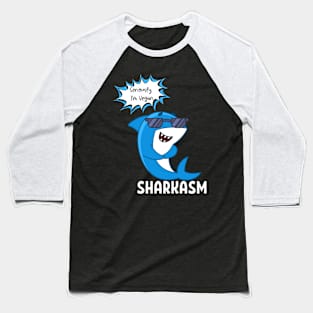 Seriously i'm vegan sharkasm Baseball T-Shirt